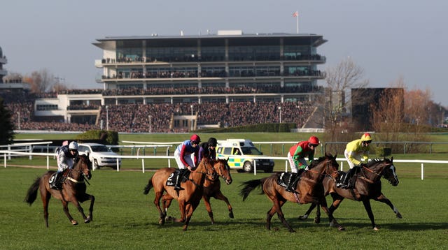 Ibis Du Rheu (right) takes on The Worlds End once more at Cheltenham