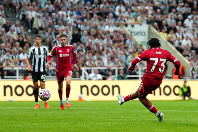 Rio Ngumoha sweeps home the winner
