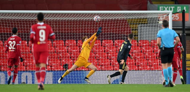 Kelleher made a brilliant save from Ajax's Klaas Jan Huntelaar to ensure Liverpool qualified for the Champions League last-16 with a match to spare
