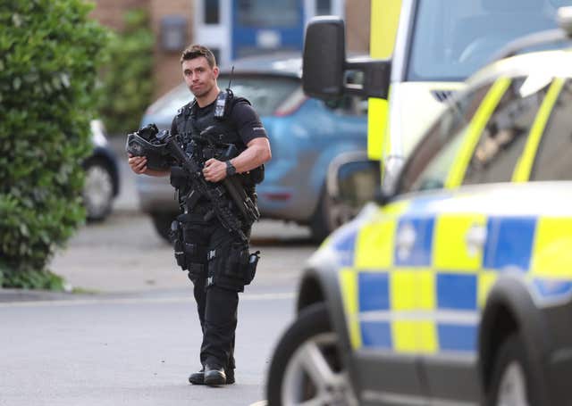 Armed stand off in Ocford