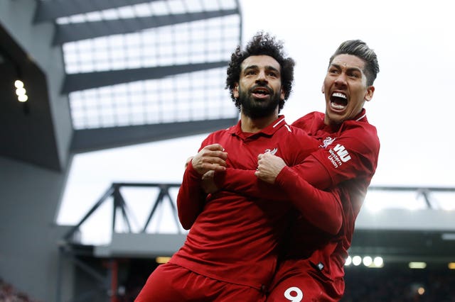 Salah was thrilled with the late goal