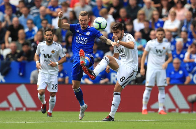 James Maddison has started life at Leicester impressively