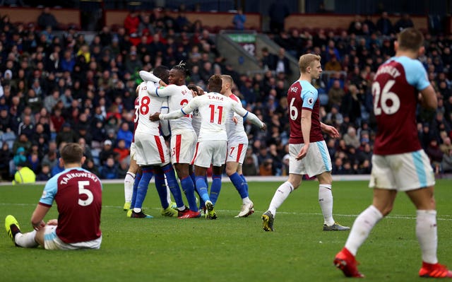 Burnley will be looking to bounce back after defeat to Crystal Palace