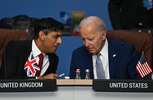 Sunak and Biden