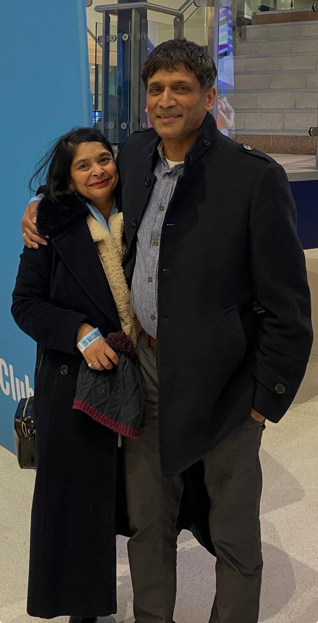 Bipin and Mala Patel