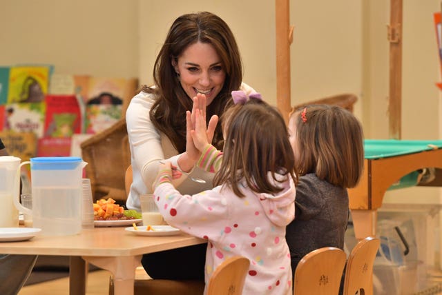 Royal visit to nursery and pre-school - Stockwell