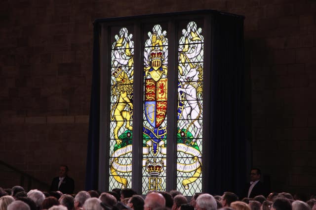 Diamond Jubilee stained glass window