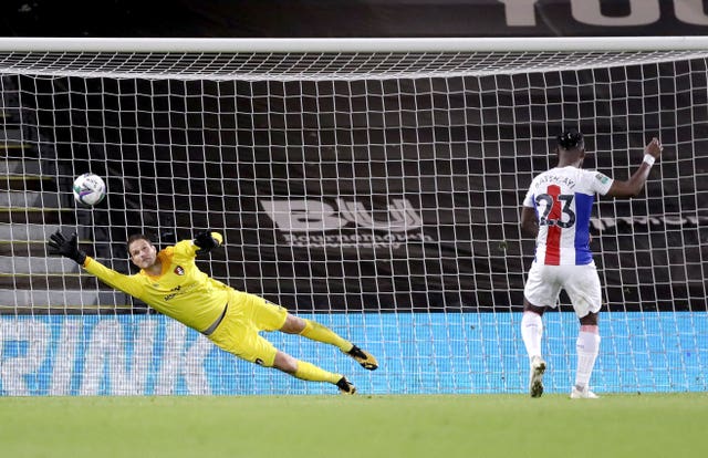 Bournemouth knock out Crystal Palace after extraordinary penalty shoot-out