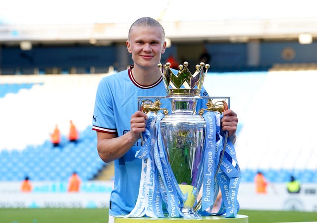 One down, two to go - Haaland has the Premier League trophy and now targets the FA Cup and Champions League