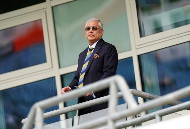 Lord Patel is standing down as Yorkshire chair in March.