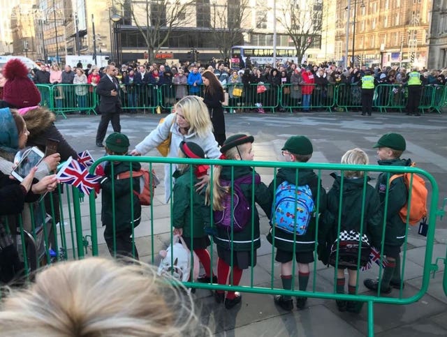 Royal visit to Bradford