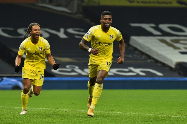 Ivan Cavaleiro celebrates a goal