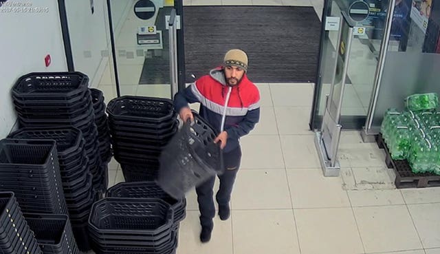 CCTV still of Rachid Redouane