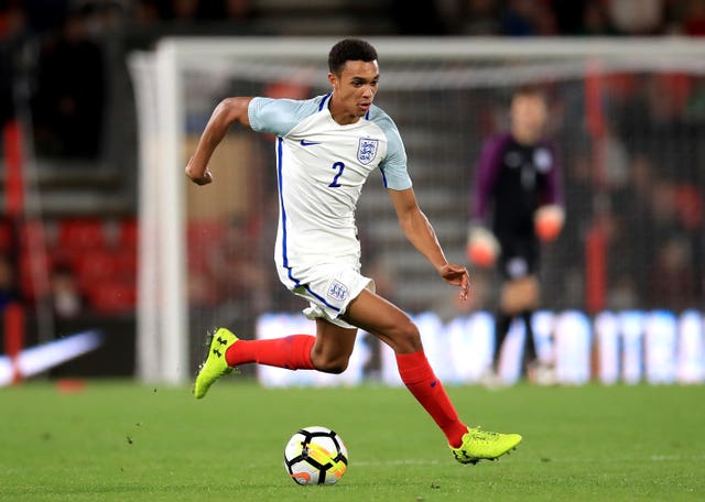 Alexander-Arnold has represented England at Under-21 level