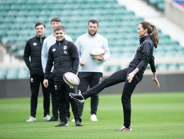Royal visit to Twickenham Stadium