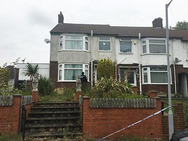 Scene of stabbing