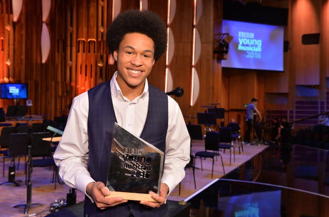 Classical musician Sheku Kanneh-Mason, who will play the cello at the wedding (Mark Allan/BBC/PA)