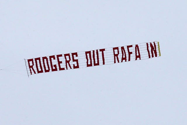 The tide turned against Rodgers towards the end of his time at Anfield