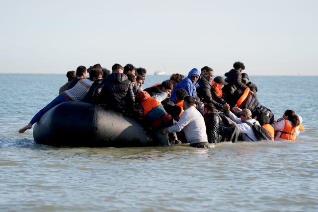 Migrants in Calais