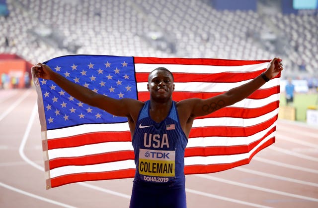 Christian Coleman File Photo