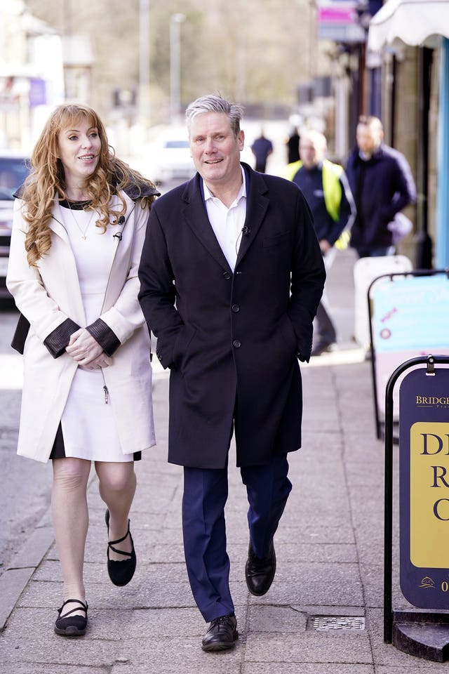 Labour leader Keir Starmer and Deputy Leader Angela Rayner