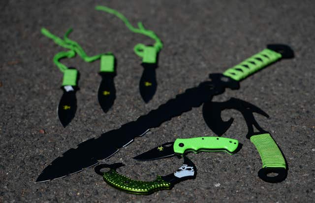Knife-enabled homicides stood at 239 last year