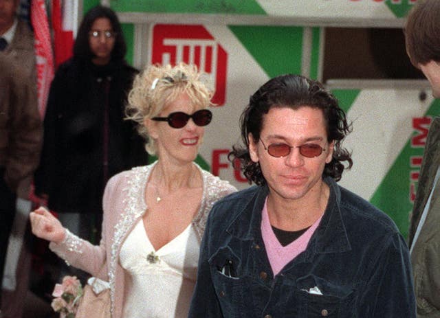 Paula Yates and Michael Hutchence