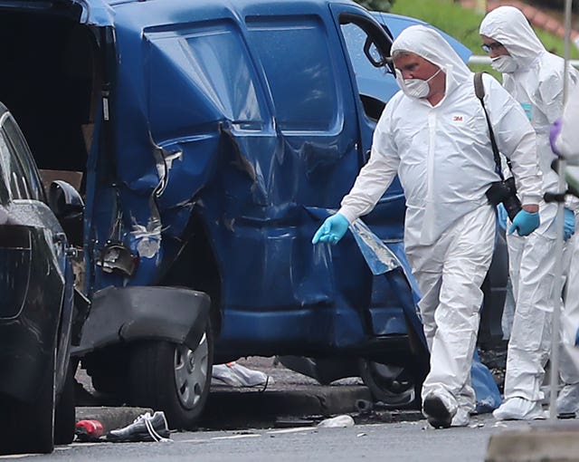 Belfast cemetery collision
