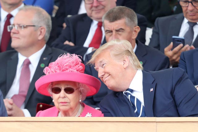 The Queen and Donald Trump