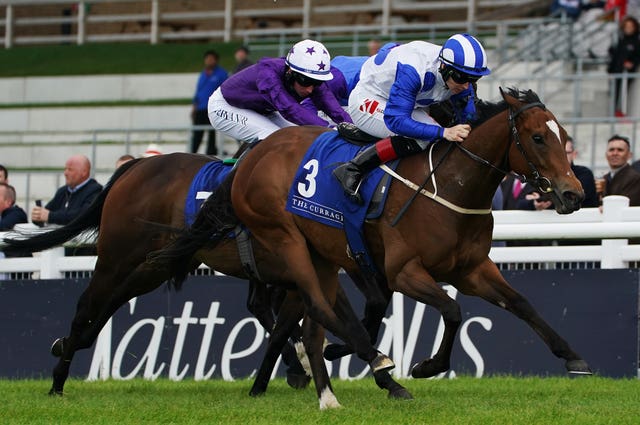 Pirate Jenny (right) strides out to win well
