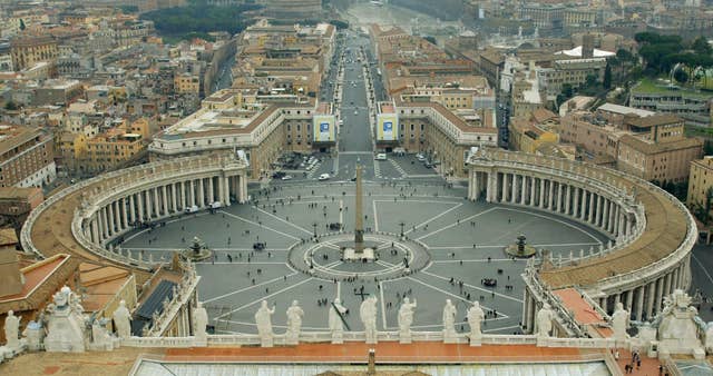 St Peter’s Square in Rome