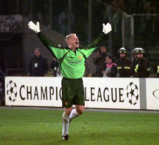 Manchester United's Peter Schmeichel