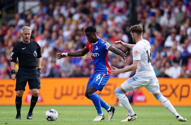 Marc Guehi started in Crystal Palace's rout of Aston Villa