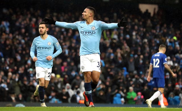 Gabriel Jesus bags a brace as City respond with a 3-1 win over Everton 