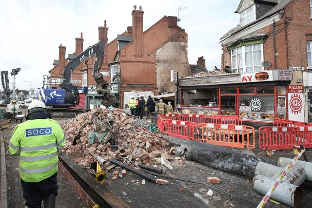 Leicester explosion