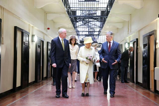 The Queen visited the Crumlin Road Gaol