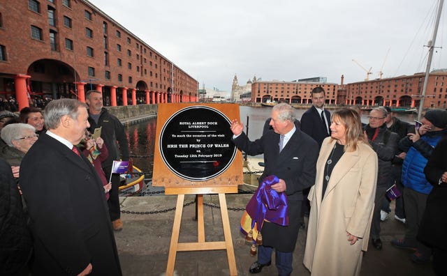 Royal visit to Liverpool
