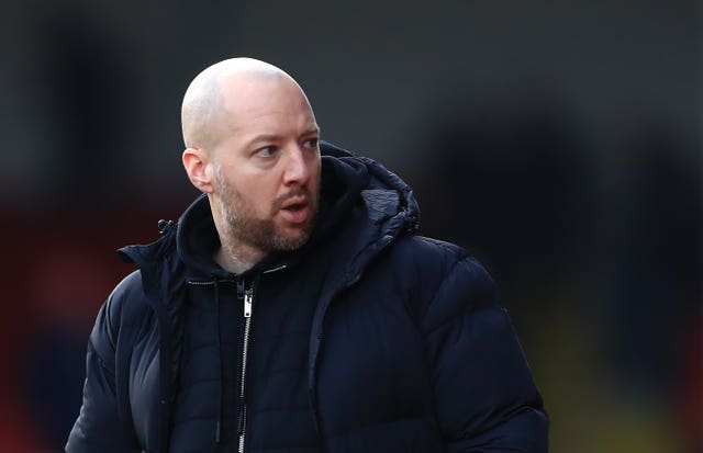 Swindon manager Ben Garner