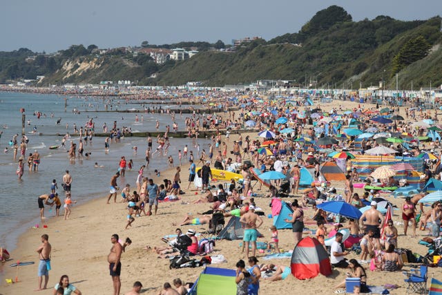 Bournemouth saw another busy day on Sunday
