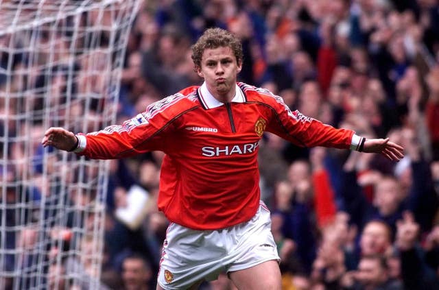 Ole Gunnar Solskjaer was in and out of the United side during his playing days