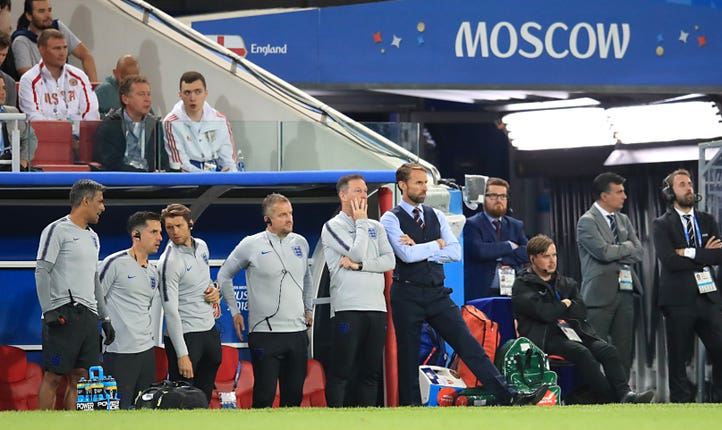 England manager Gareth Southgate and his coaching staff count towards the number allowed in attendance at behind closed doors fixtures.