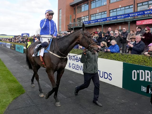 Energumene enjoyed one last hurrah at Fairyhouse