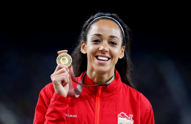 England's Katarina Johnson-Thompson won Commonwealth Gold in 2018