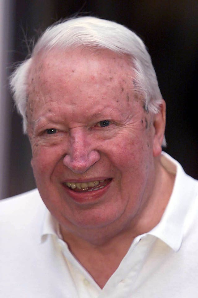 Sir Edward Heath was investigated for child abuse after his death. (Chris Ison/PA)