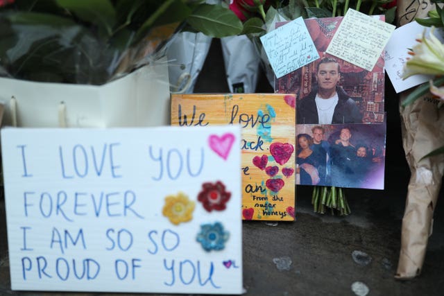 Mr Merritt was one of two former Cambridge university students killed in the attack (Yui Mok/PA)