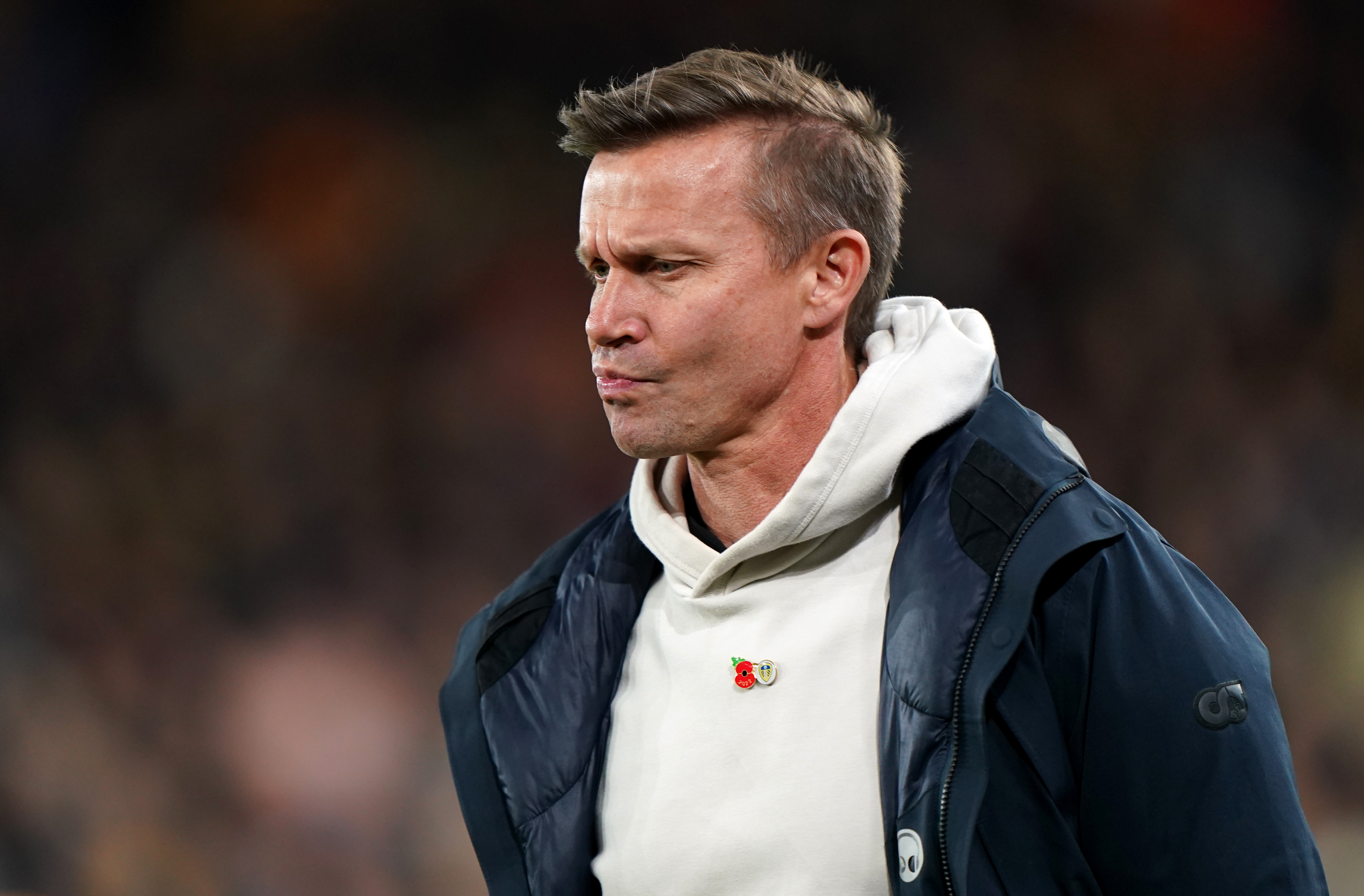 Leeds manager Jesse Marsch