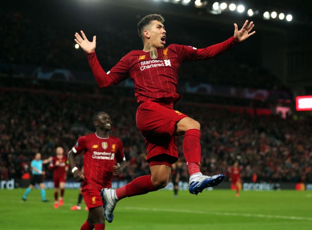 Firmino gave Liverpool reason to believe with his goal to put the Reds ahead 