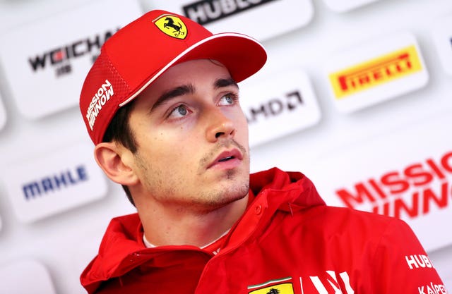 Ferrari’s Charles LeClerc looked set for his first F1 win 