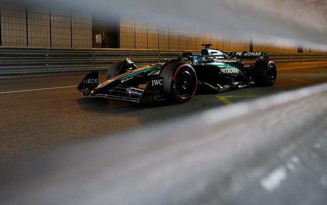 Russell's Mercedes