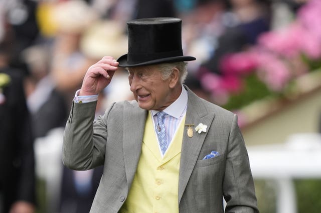 King Charles III once raced against Thompson